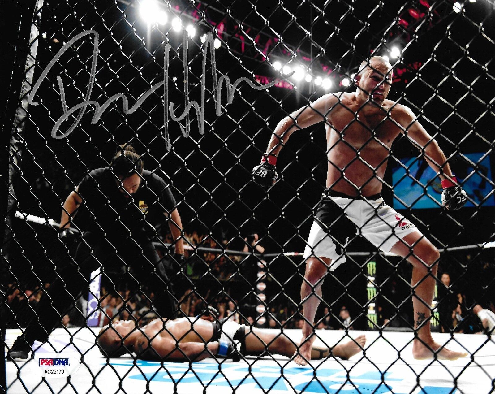 Dan Henderson Signed 8x10 Photo Poster painting PSA/DNA COA UFC 199 Lombard KO Picture Autograph