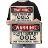 Warning - Vintage Metal Signs(12*16Inch) - Warning