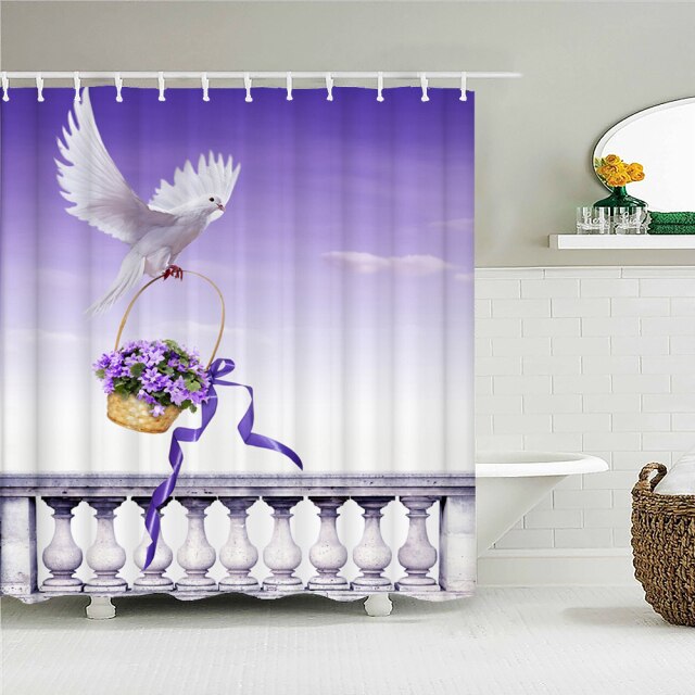 

Shower Curtain – Garden landscape-180*180cm, 501 Original