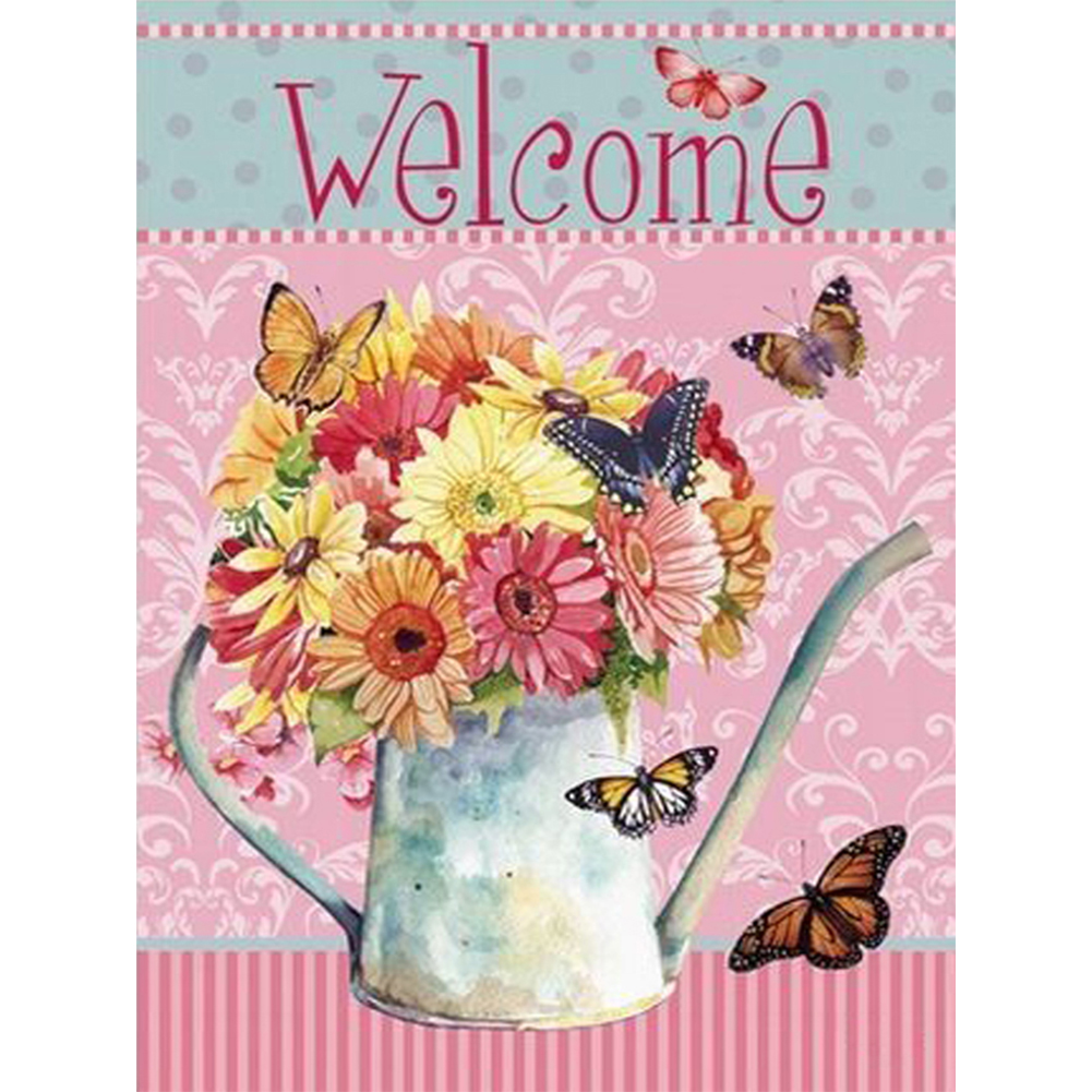 

Flowers - Round Drill Diamond Painting - 30*40CM, 501 Original