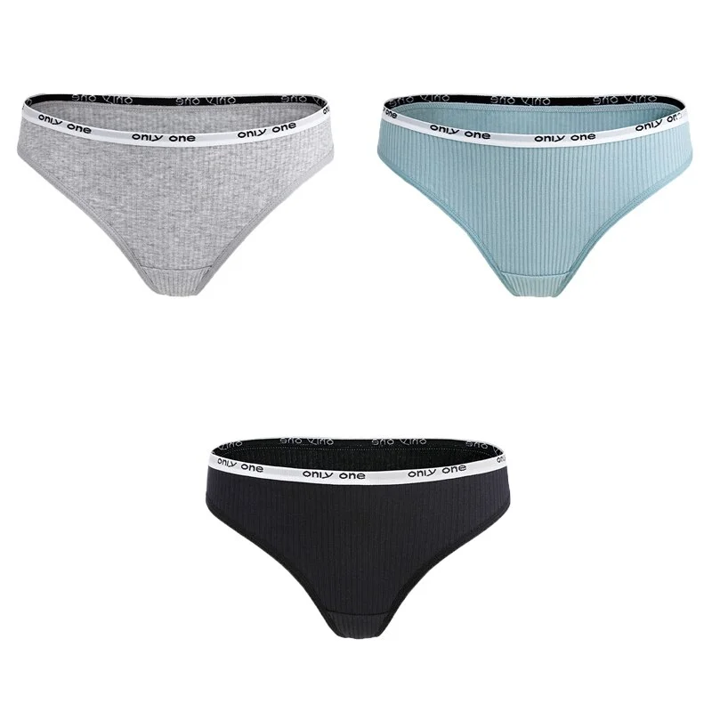 Billionm pcs/lot Cotton G-string Women Thongs S-4XL Sexy Panties Underpants Letter Femme Underwear Thong Design Pantys Lingerie
