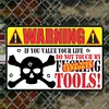 Warning - Vintage Metal Signs(12*16Inch) - Warning