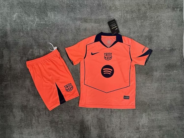 2025-26 Barcelona Second Away Match Jersey Set - Adult Version
