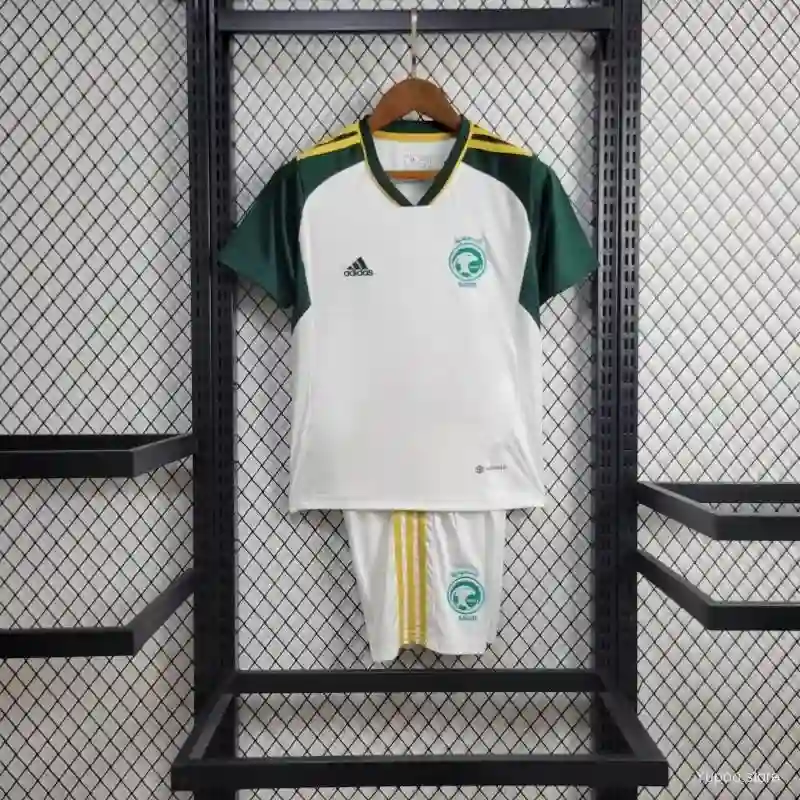 2023 Kids Saudi Arabia Soccer Jersey Away