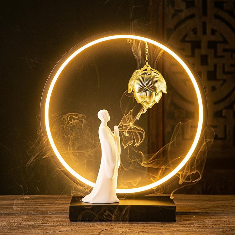 The Silent Prayer - LED Incense Burner - Appledas