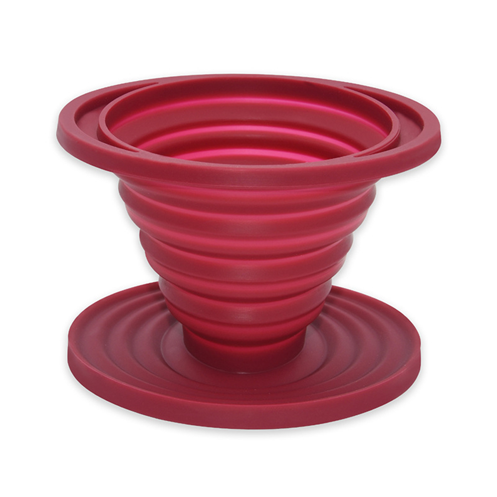 

Collapsible Silicone Coffee Dripper Filter Reusable Foldable Cone Drip Cup, 501 Original