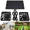 12V 10W Solar Exhaust Fan IP65 Waterproof Solar Panel Powered Fan Air Extractor