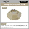 SWS Outdoor Hexagonal Strong Magnetic Hook Portable Canopy Tent Tactical Hook Camping Light Stand Suction Cup