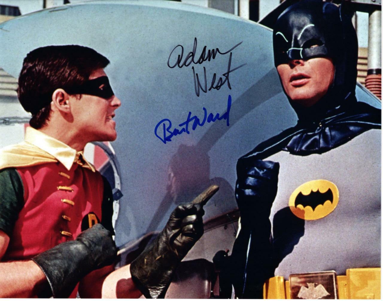 Adam West Burt Ward autographed 11x14 Picture signed Photo Poster painting and COA