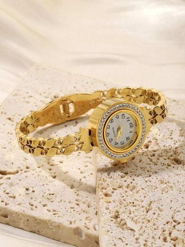 Elegant Solid Color Quartz Women’s Watches