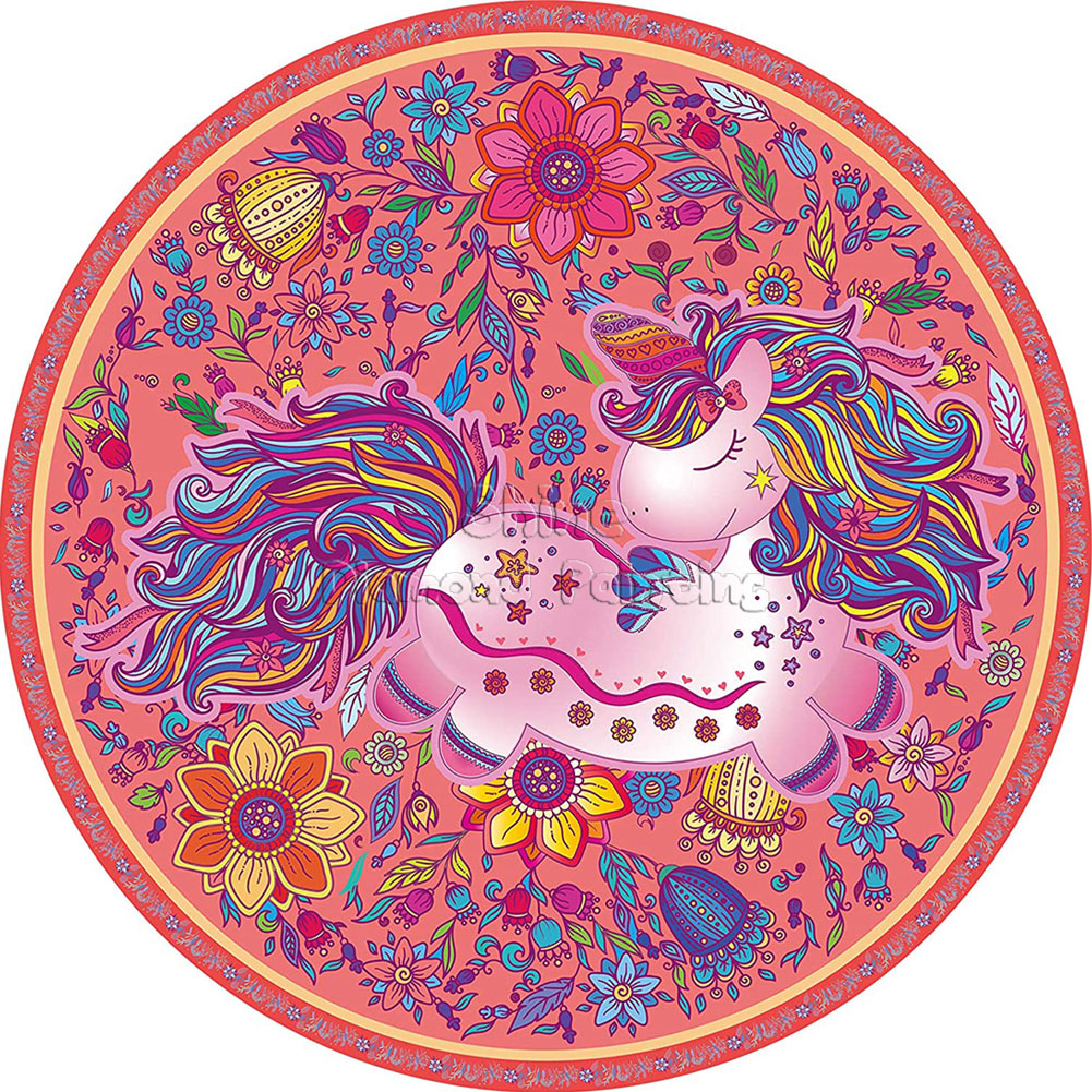 

Unicorn - Round Drill Diamond Painting - 40*40CM, Round diamond 40*40cm, 501 Original
