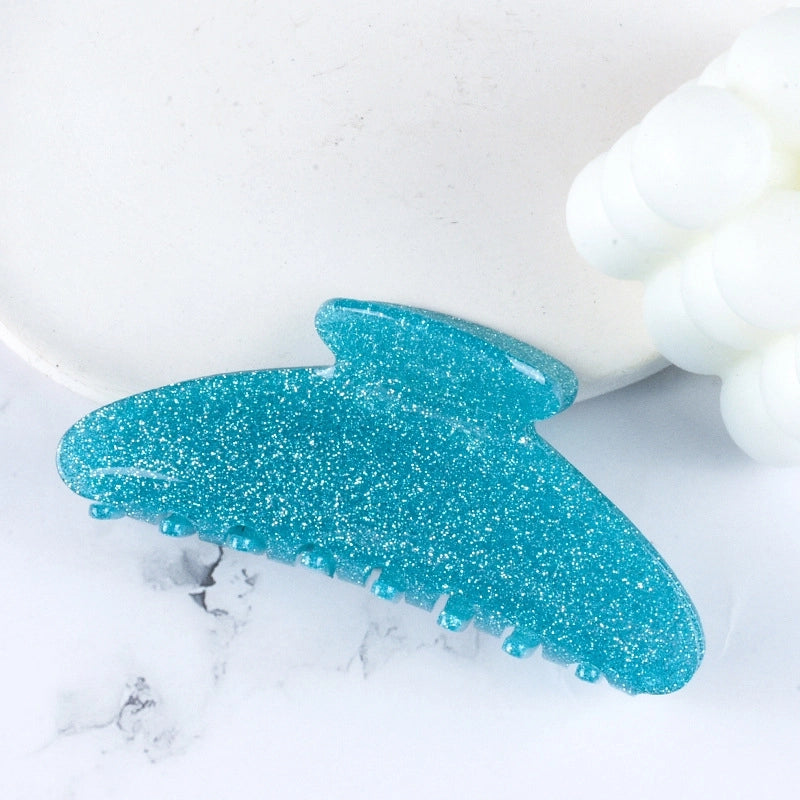 Women’s Casual Minimalist Solid Color Arylic Stoving Varnish Hair Claws