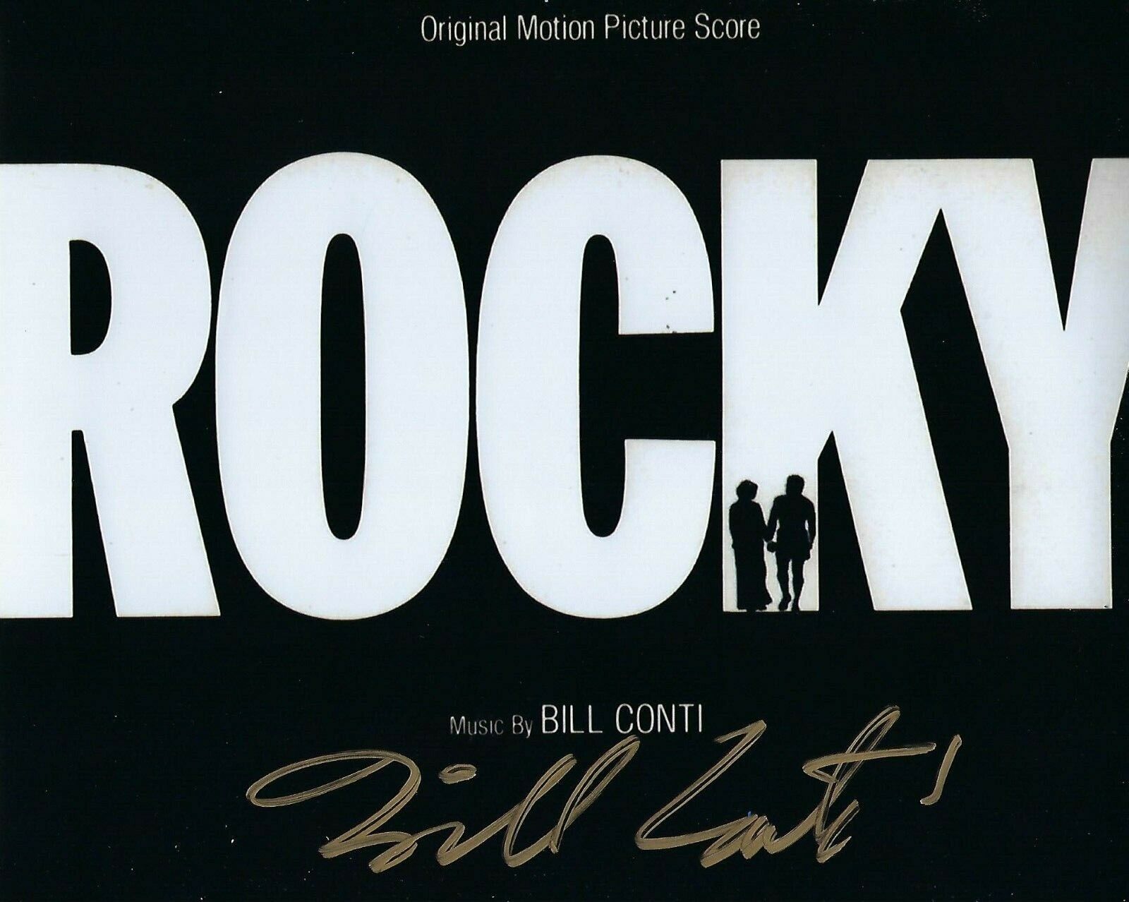 GFA Rocky II III Film Composer * BILL CONTI * Signed 8x10 Photo Poster painting B4 COA