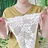 Buyerint Women Quick Easy Clip-on Lace Fragment Camisole Bra Insert Wrapped Chest Overlay Modesty Panel
