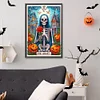 (40*60cm)Skull Pumpkin Tarot - Full Round Drill Diamond Painting