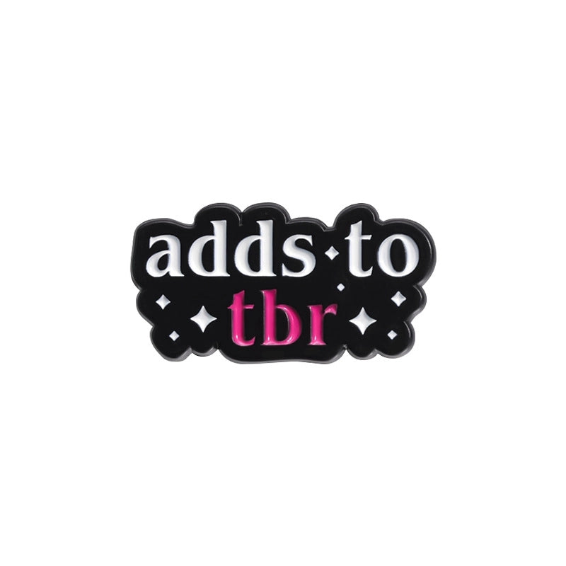 Cartoon Style Pin Letter Alloy Stoving Varnish Unisex Brooches