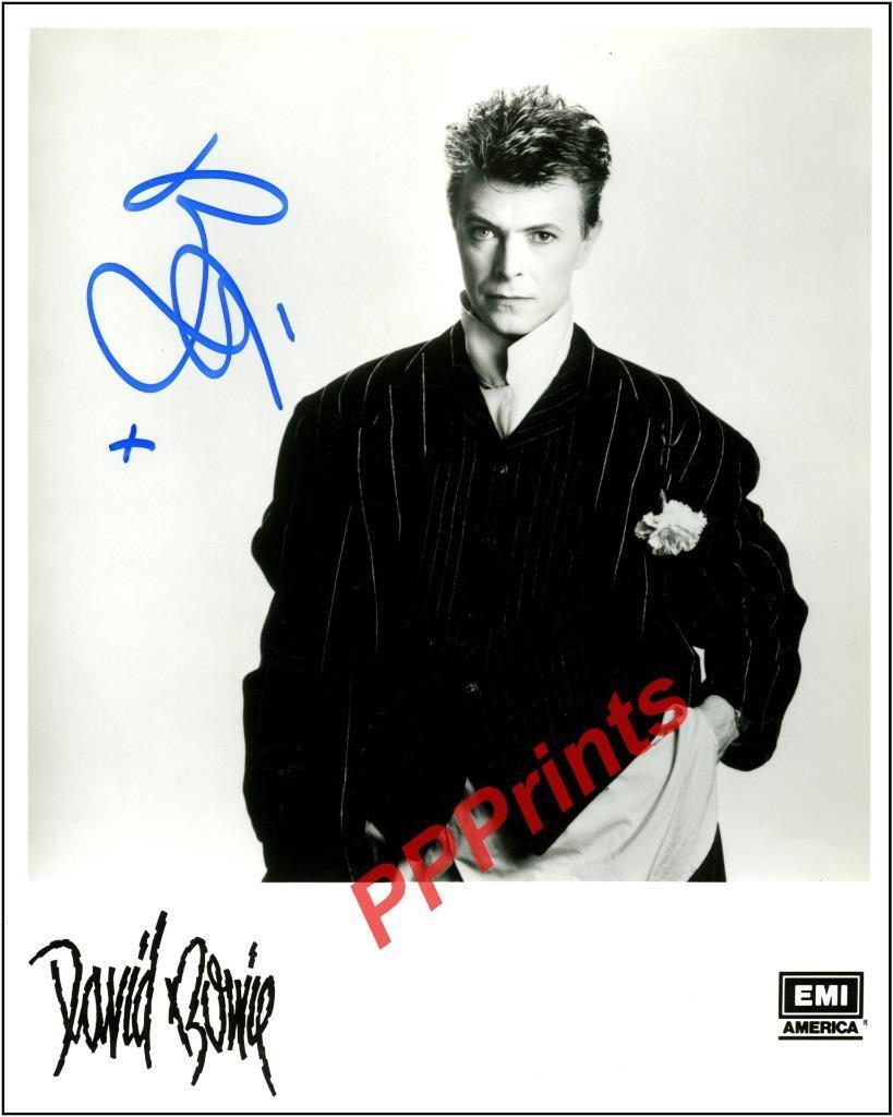 DAVID BOWIE AUTOGRAPHED 10X8 SIGNED REPRO Photo Poster painting PRINT n2