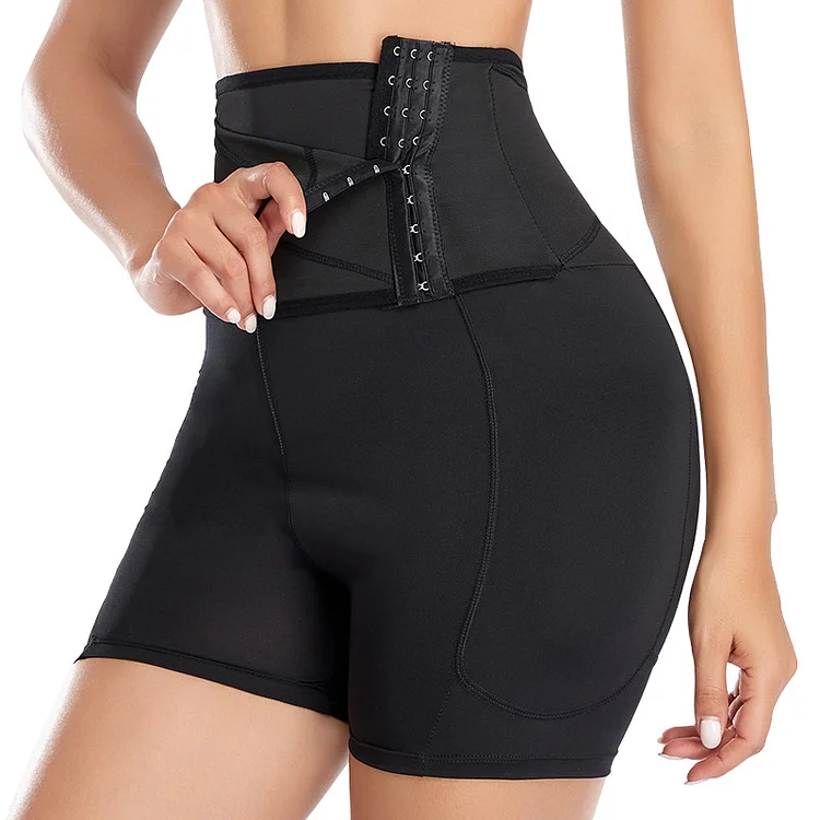 Tummy shaping mesh body shaping bottoms crotch-lifting panties
