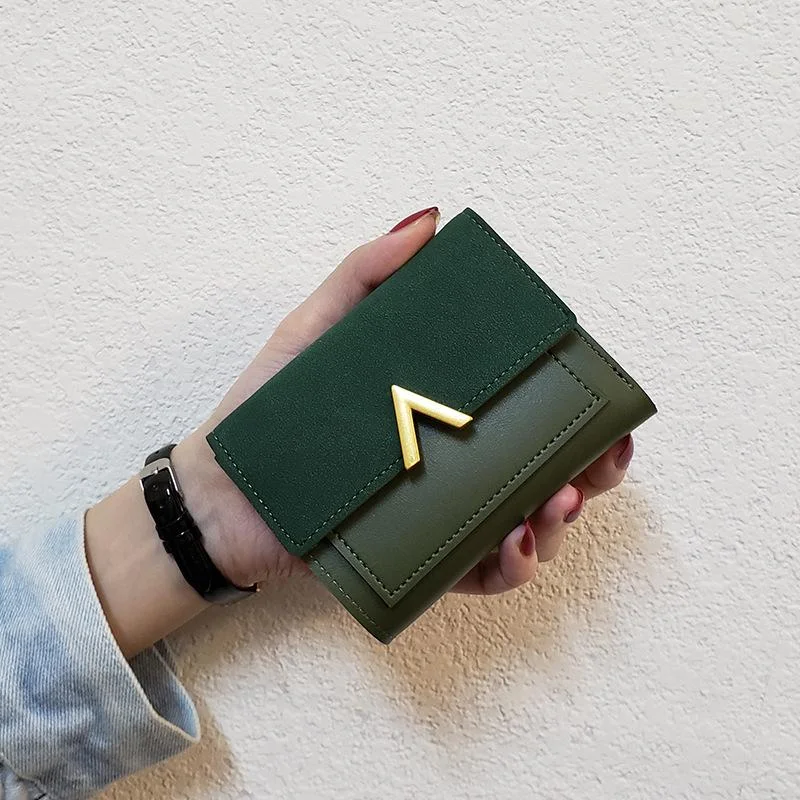 Women's fashion simple short all-match wallet