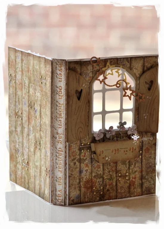 Piggy Craft metal cutting dies cut die mold Flower window potted Scrapbook paper craft knife mould blade punch stencils dies