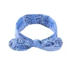 Cute Pattern Printed Bowknot Wired Hair Head Bands