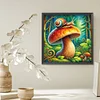 (40*40cm)Snail - Full Square Drill Diamond Painting