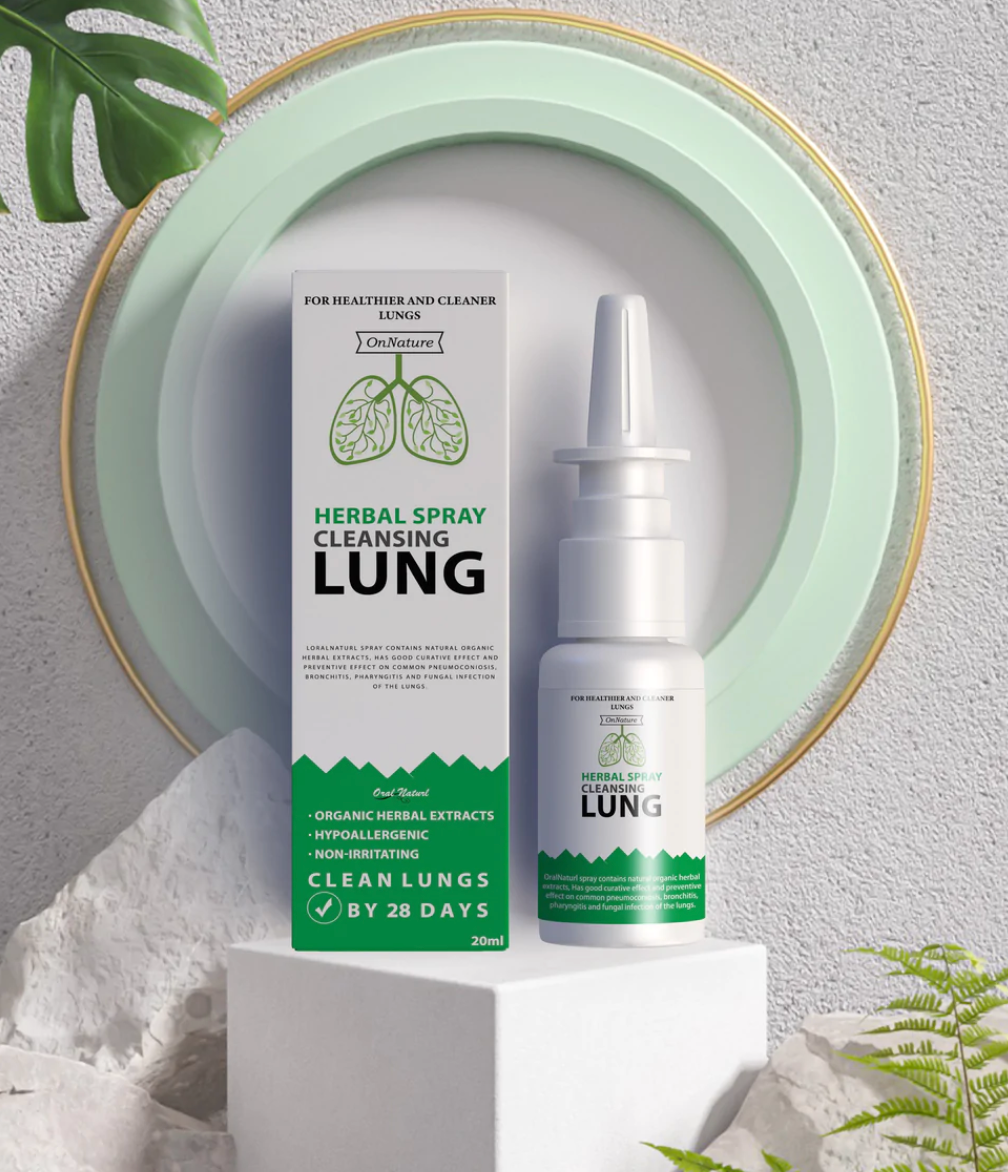 2023 Organic Herbal Lung Cleanse Repair Nasal Spray