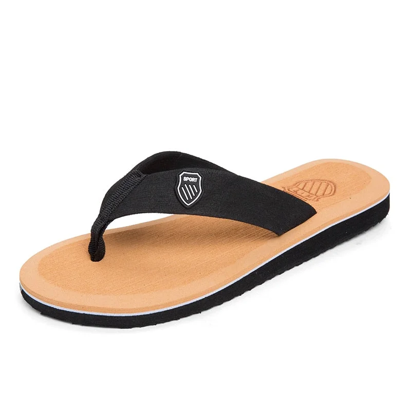 Men's Slippers 2021 Korean Version Of High Quality Large Size 47 Flip-Flops Bathroom Non-Slip Slippers Beach Casual Men Sandals