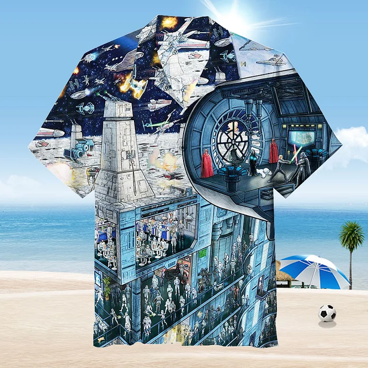 Star Wars|Unisex Hawaiian Shirt