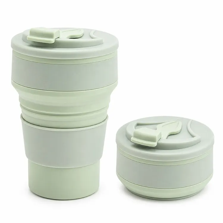 Collapsible Silicone Travel Mug