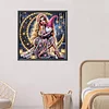 Crescent Moon Beauty - Crystal Rhinestone Diamond Painting