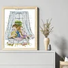 4 Season Window-Summer-14CT Stamped Cross Stitch Kit(29x36cm)