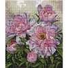 (Counted/Stamped)Peony Flower-14CT Cross Stitch 32*35cm/12.6*13.78in
