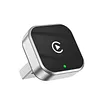 2-in-1 Wireless CarPlay Adapter Plug and Play CarPlay Converter Convert Wired To Wireless Mini USB Dongle for iPhone & Android for CarPlay and Android Auto (Silver)