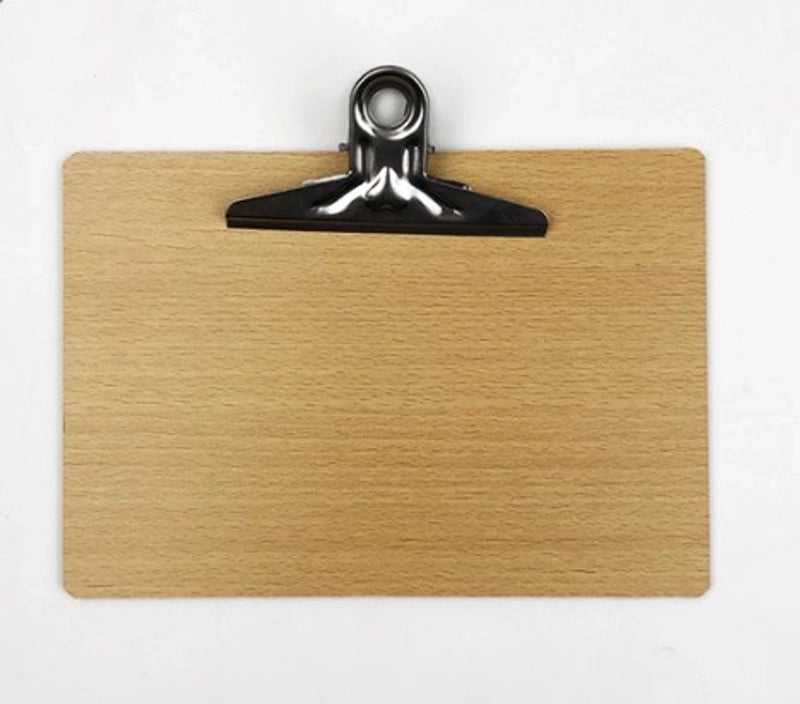 1 Piece Solid Color Class Learning Daily Mdf Height Density Plate Classic Style Folder