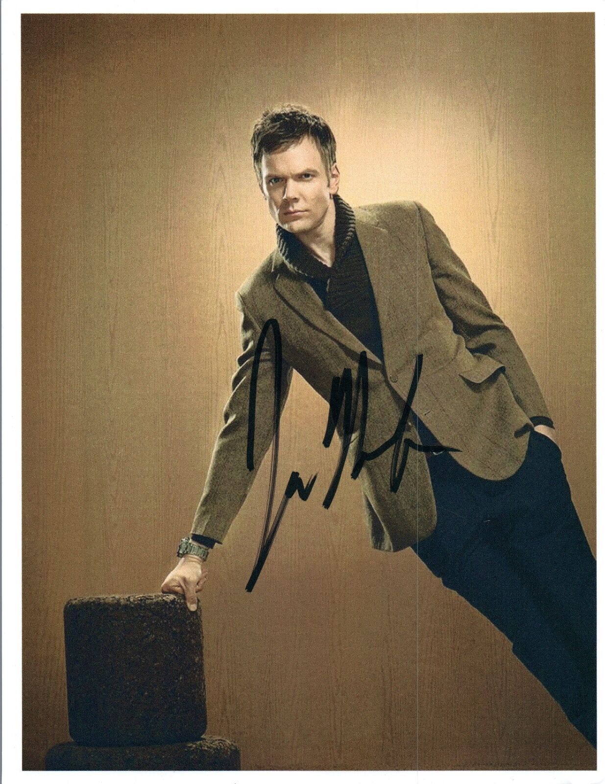 Joel McHale Signed Autographed 8x10 Photo Poster painting Community The Soup COA VD