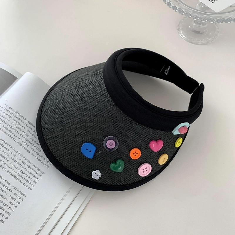 Women’s Casual Solid Color Curved Eaves Sun Hat