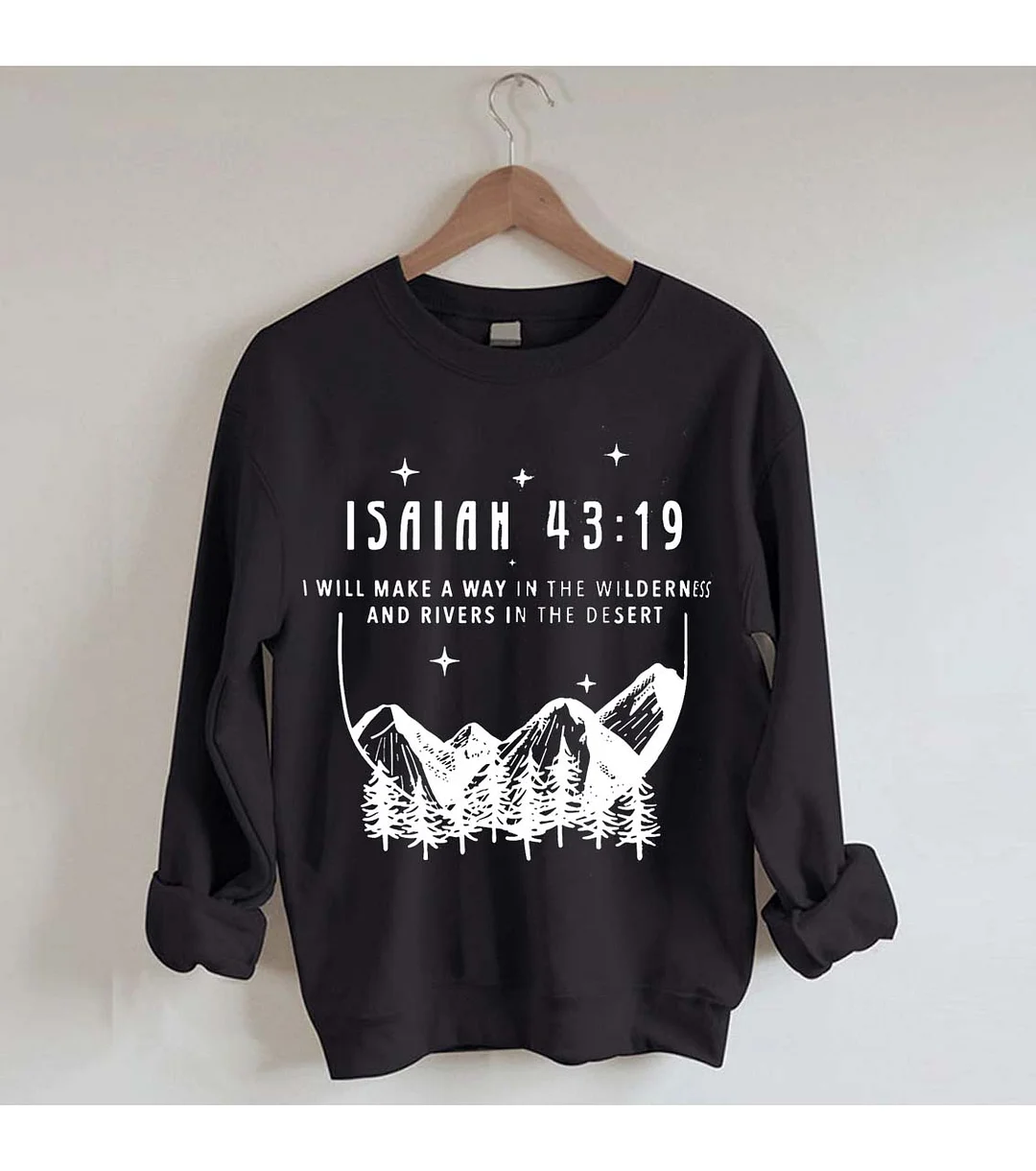 Christian shirt Bible verse Sweatshirt