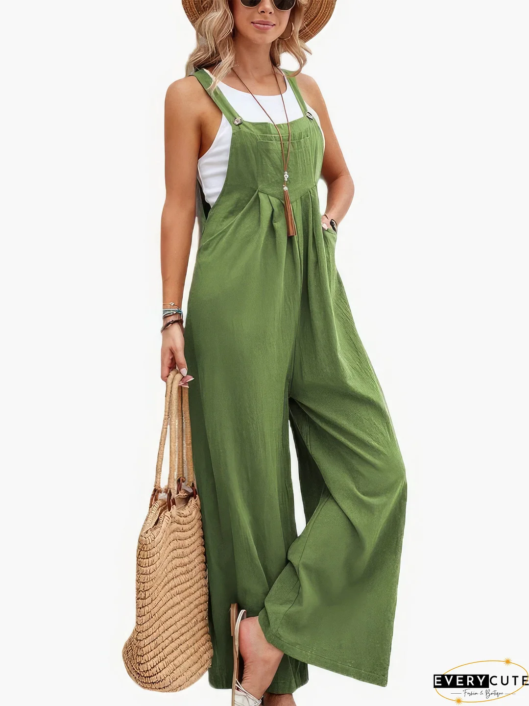 Pocket Detail Jumpsuit