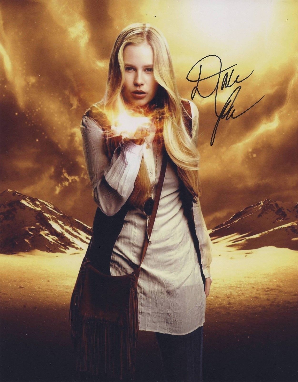 Danika Yarosh Autograph HEROES Signed 10x8 Photo Poster painting AFTAL [5960]