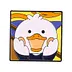 Happy Painter Duckling