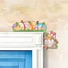 uk.everydayedeals 2Pcs Diamond Painting Door Corner Sign - Easter Bunny