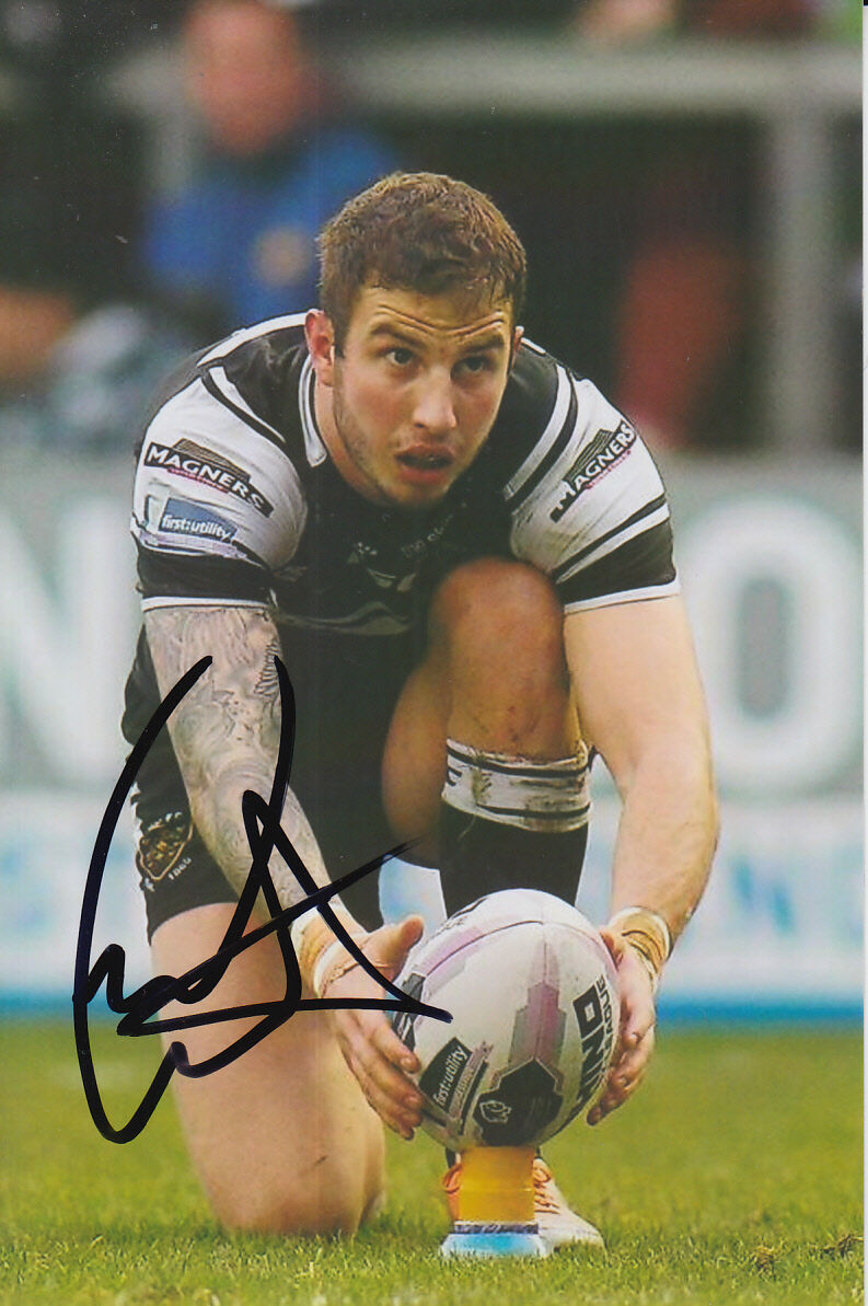 HULL FC HAND SIGNED BEN CROOKS 6X4 Photo Poster painting 1.