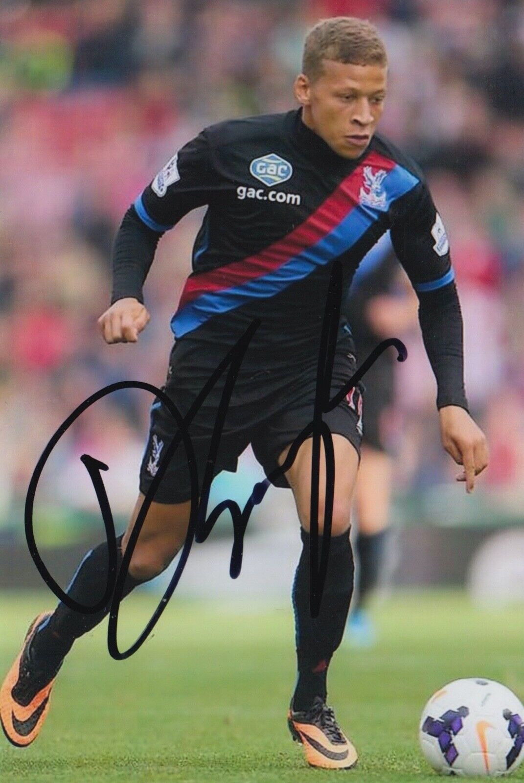 DWIGHT GAYLE HAND SIGNED 6X4 Photo Poster painting - FOOTBALL AUTOGRAPH - CRYSTAL PALACE.