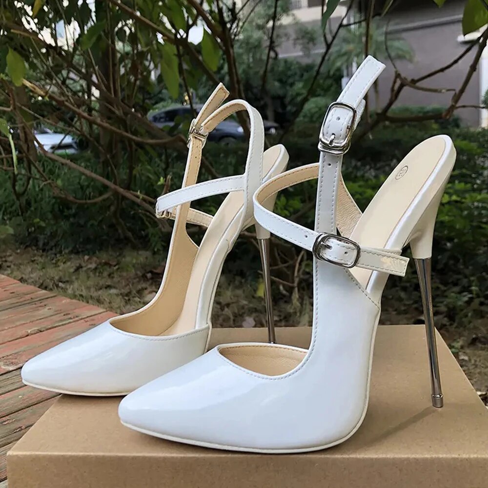 GOOSHOE Extreme High Heels 16cm Woman Pumps Cross Dresser Catwalk Fetish