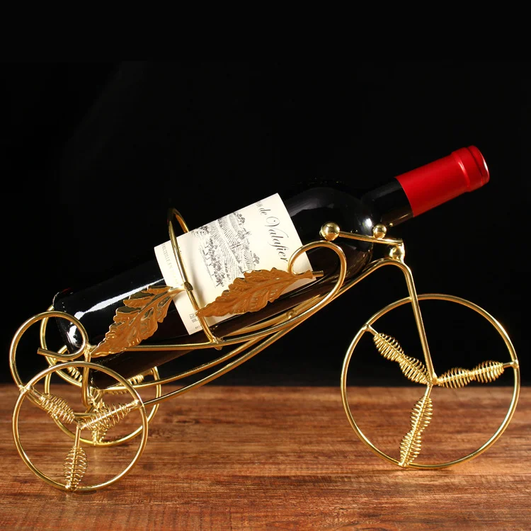 Athvotar Nordic Tieyi Red Wine Rack Decoration European Antique Restaurant Bar KTV Wine Cabinet Wine Display Shelf