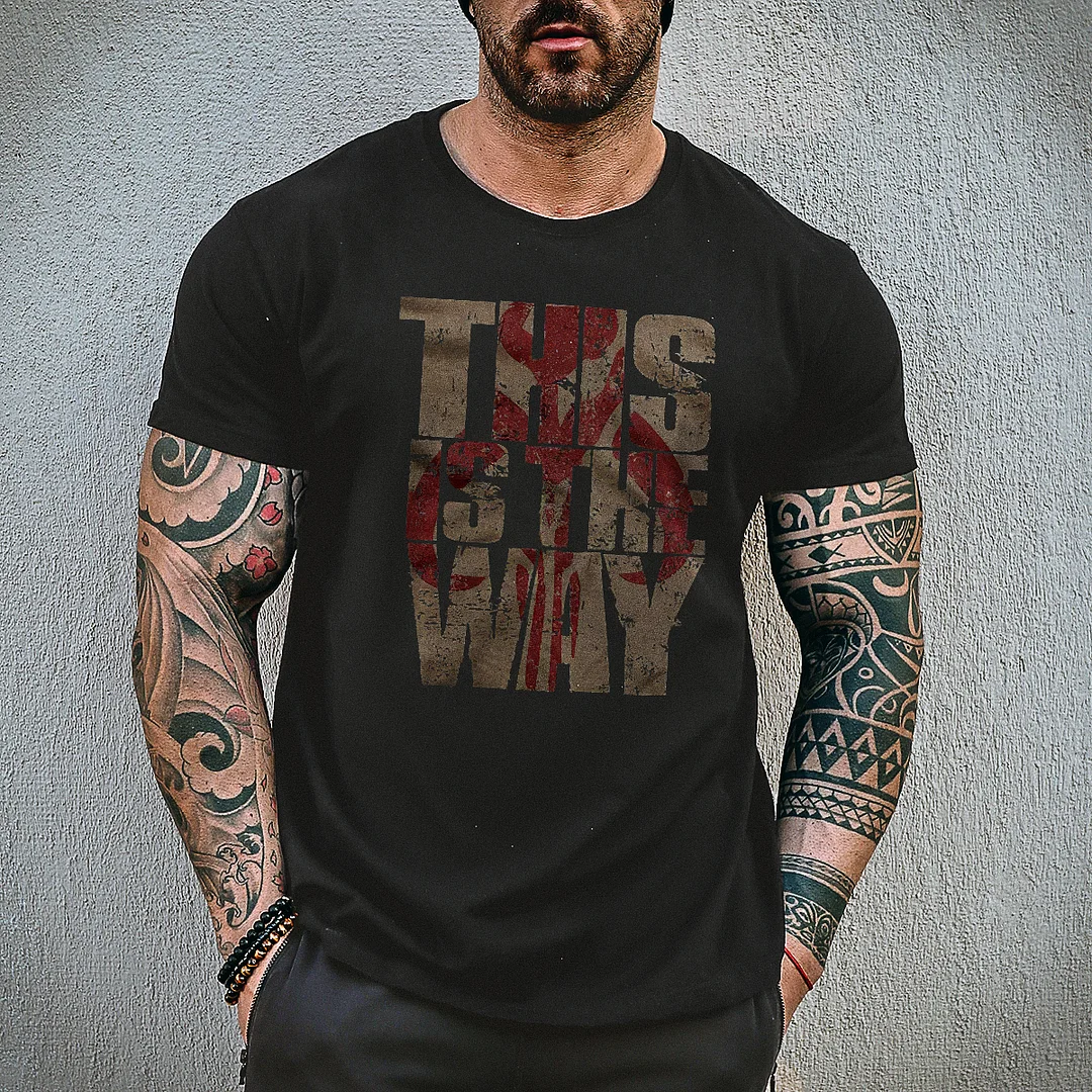 Livereid This Is The Way Printed T-shirt - Livereid