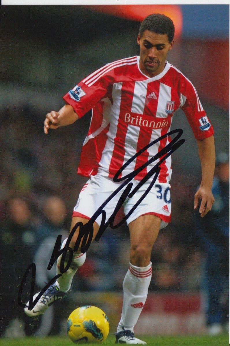 STOKE CITY HAND SIGNED RYAN SHOTTON 6X4 Photo Poster painting 1.