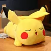 Licensed Sleeping Pikachu Super Soft Short Plush Doll - Free Shipping - Pokemon [In Stock]