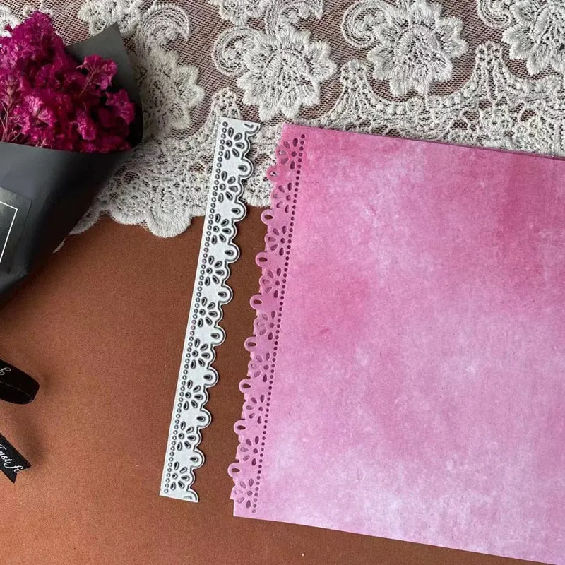 Decorative Cards Edges Metal Cutting Dies Stencil for DIY Scrapbooking Album Embossing Paper Cards Deco Crafts Die Cuts